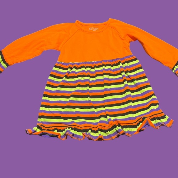 Southern Tot Neon Dress-Size 6 - Picture 4 of 6